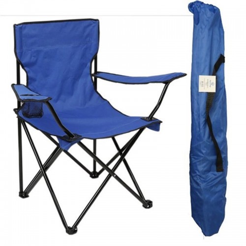 Discovery Kollu Katlanır Kamp Sandalyesi Rejisör Mavi
